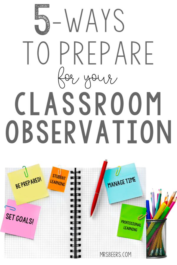 Teacher Observation Tips