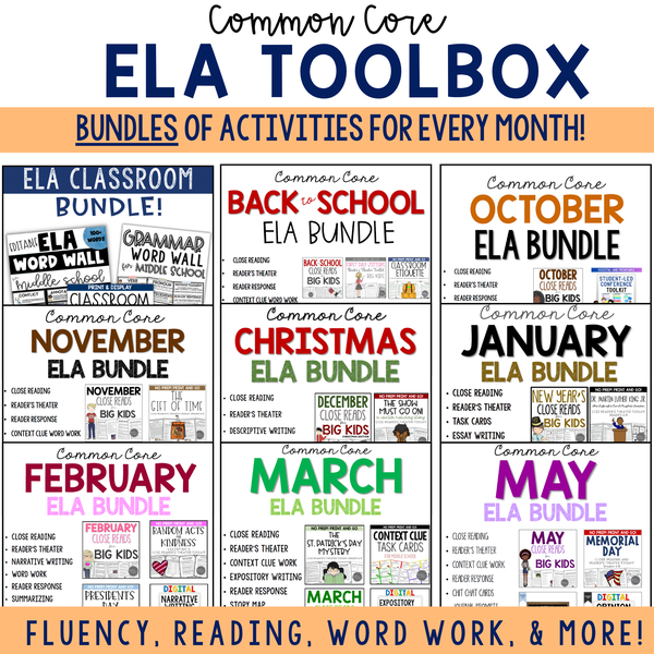 ELA Teacher Toolbox