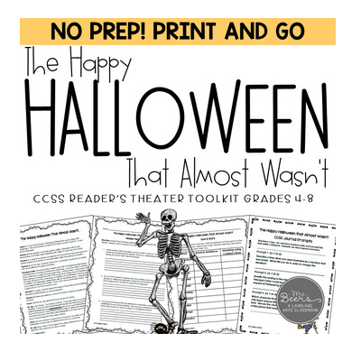 Halloween reader's theater