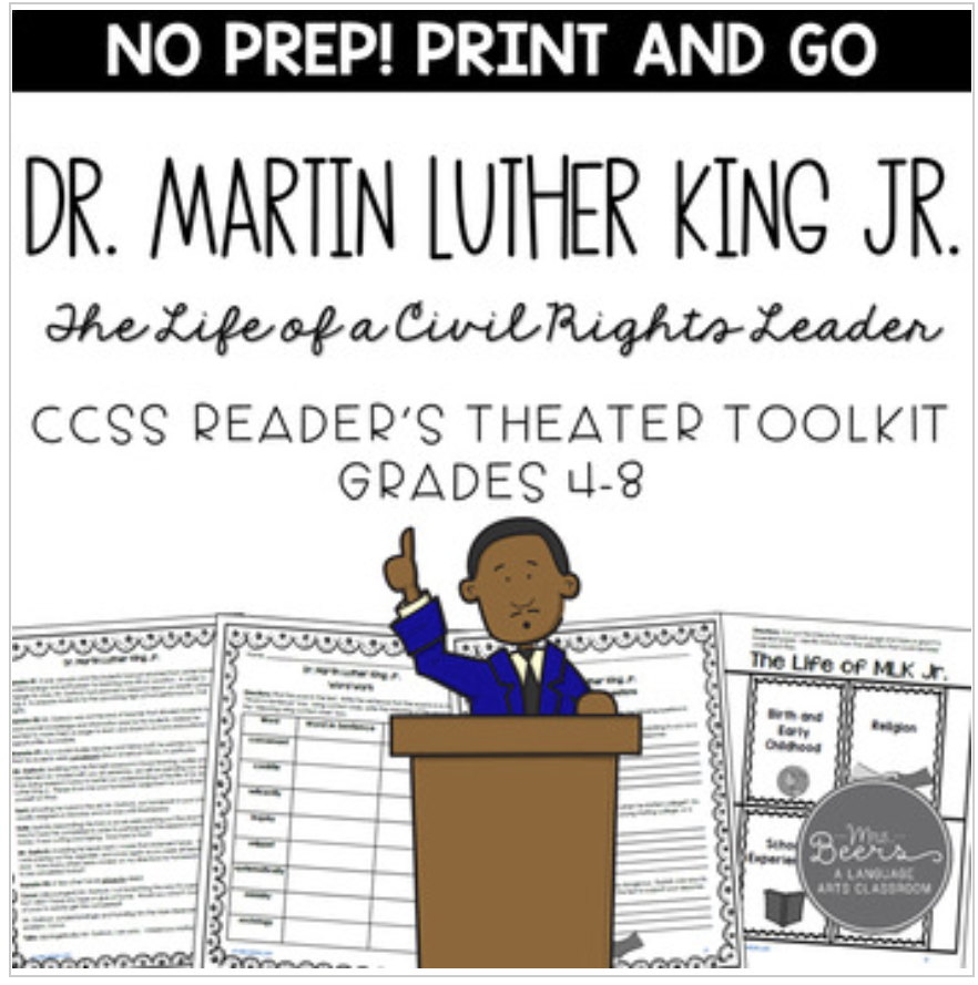 Martin Luther King Day Reader's Theater