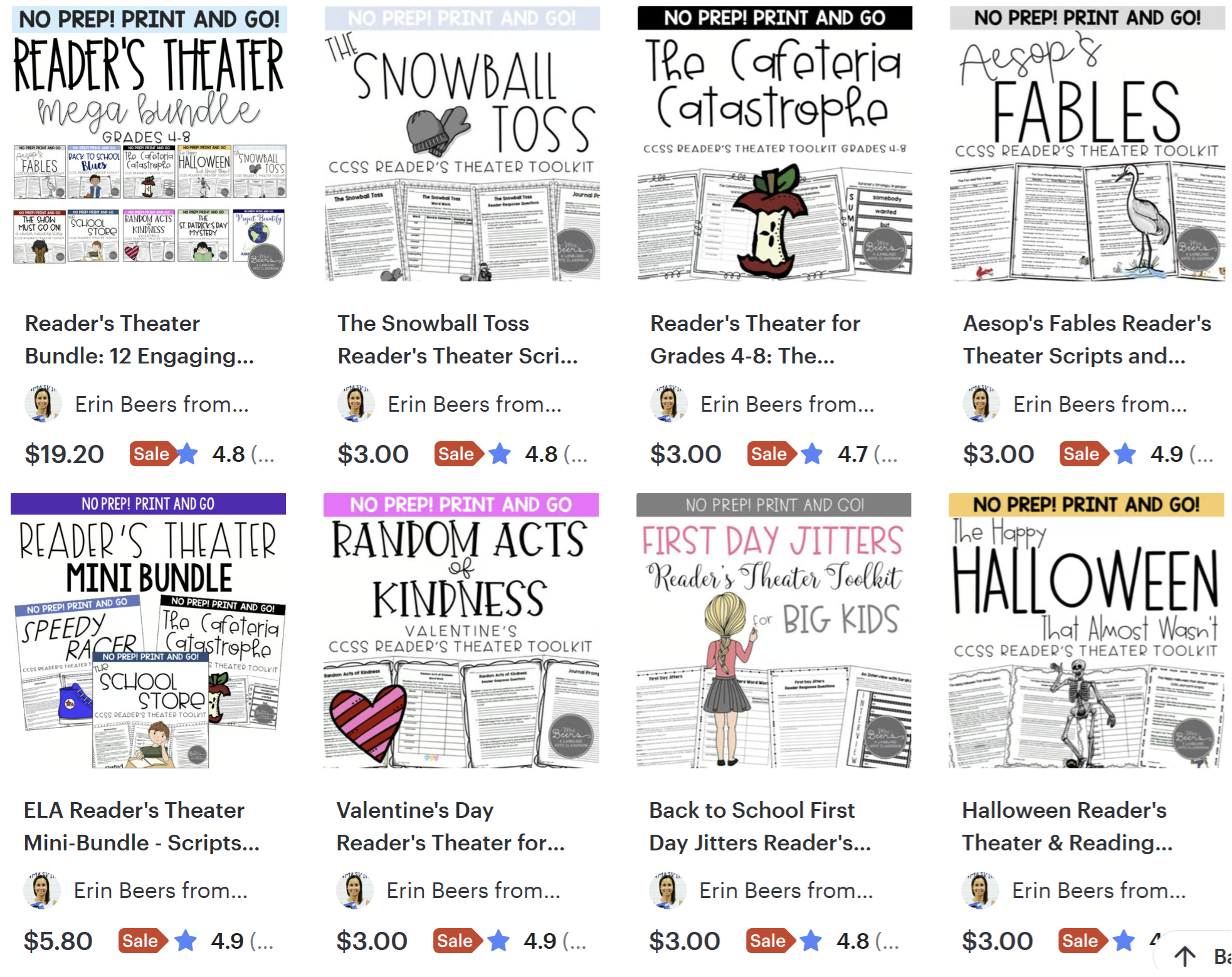 Reader's Theater Scripts
