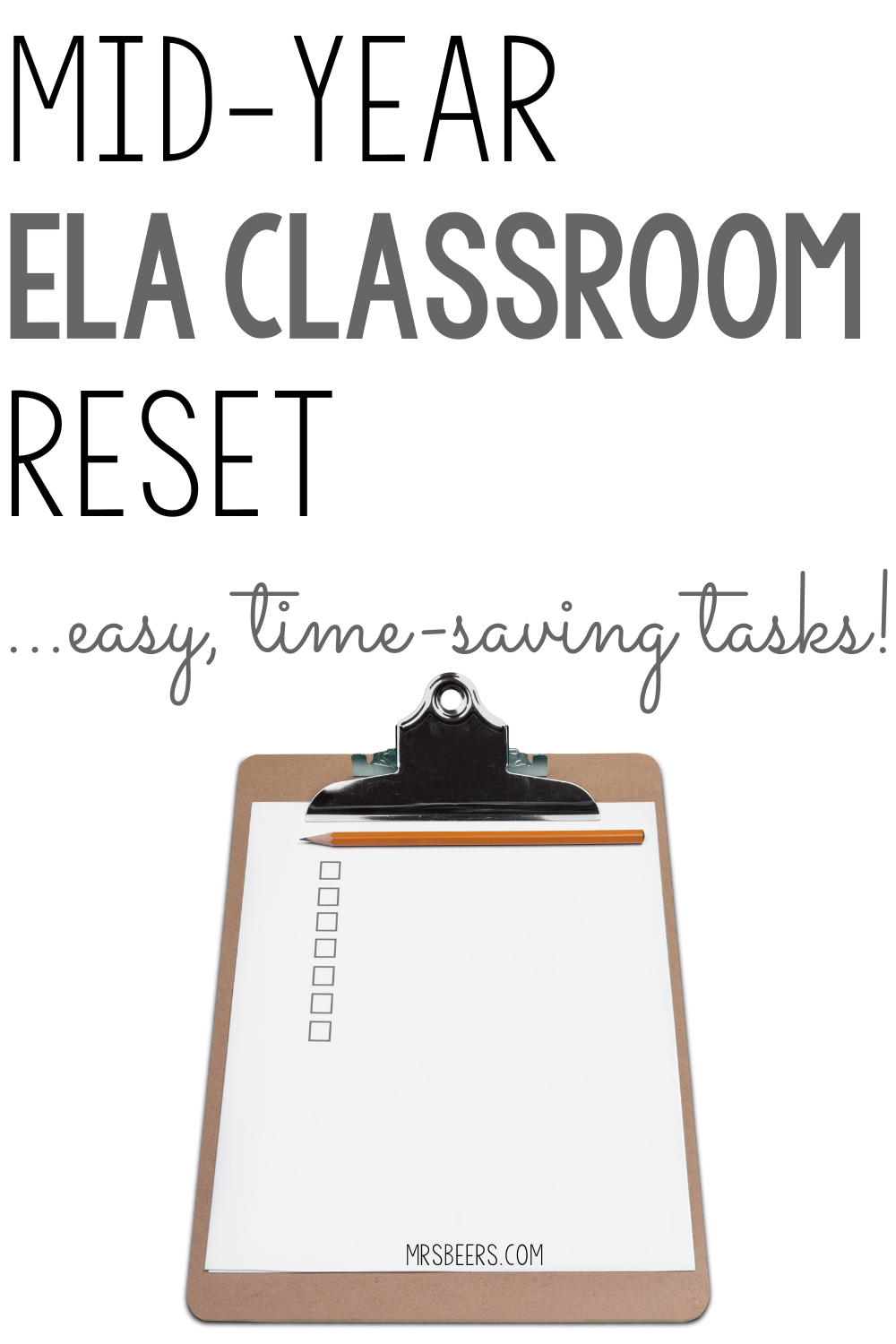 ELA Classroom Setup