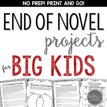 End of Novel Projects