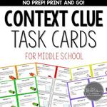 context clue task cards