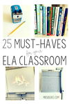 25 ideas for your ELA classroom