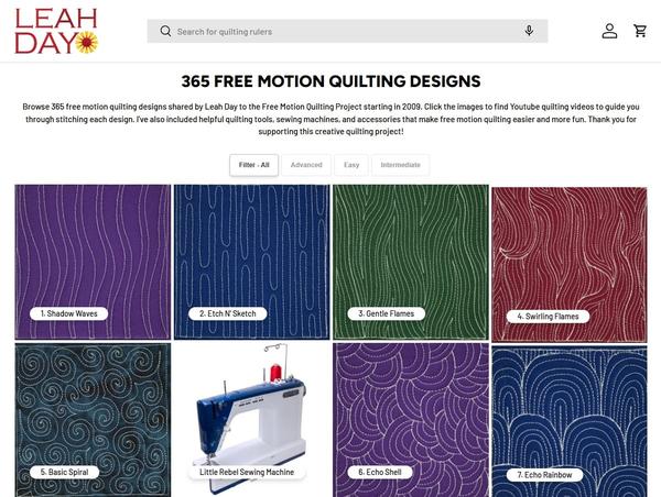 Free Motion Quilting Design Gallery
