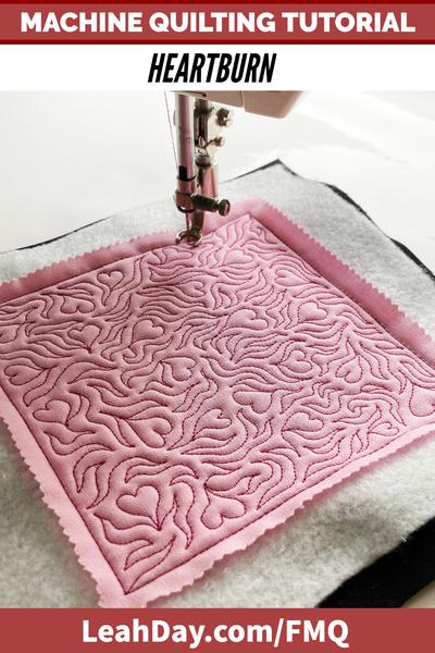 Heartburn Quilting Tutorial