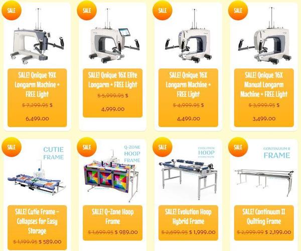 Grace Company Longarm and Frame Sale