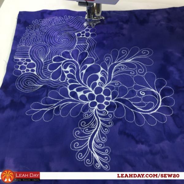 Free motion quilting playtime