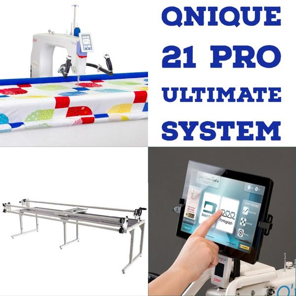 Qnique 21 Pro Ultimate Quilting System