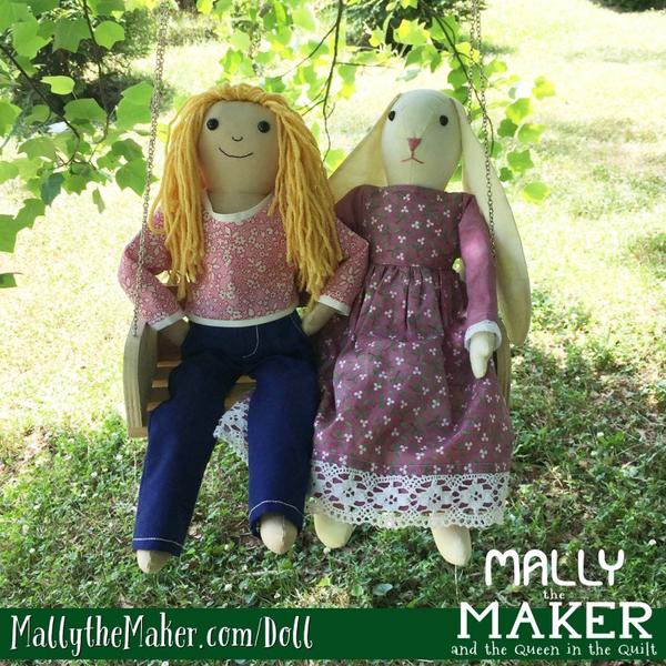 Ms Bunny Doll Pattern