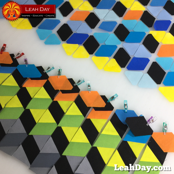 Tumbling Blocks Quilt Pattern