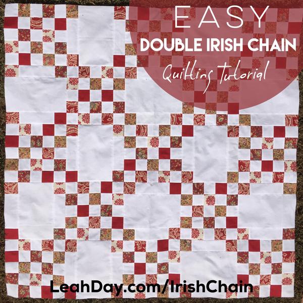 Double Irish Chain Free Quilt Pattern