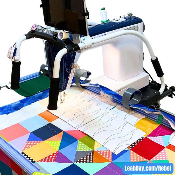 Little Rebel Sewing Machine on Cutie Breeze Frame