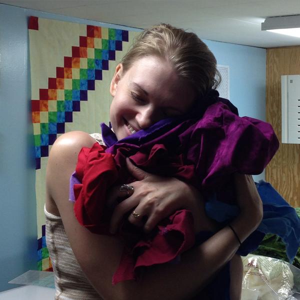 Leah Day loves fabric