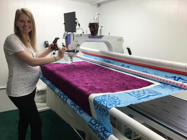 Leah Day and her Qnique 21