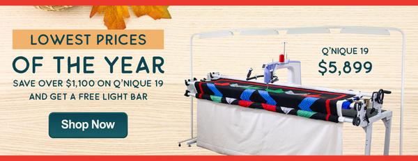 Grace Qnique 19 Longarm Sale