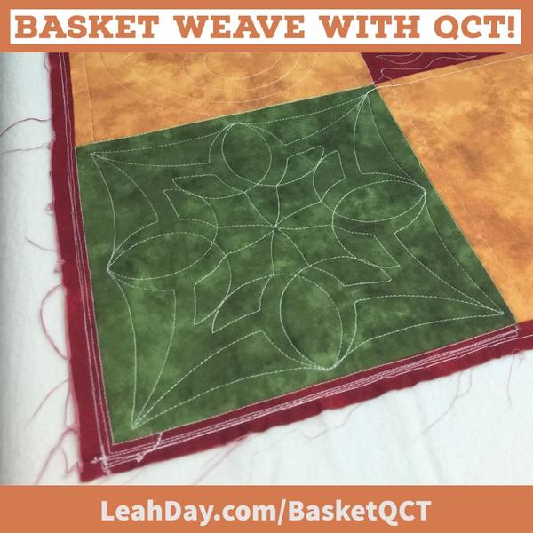 Basket Weave with QCT Quilted Border
