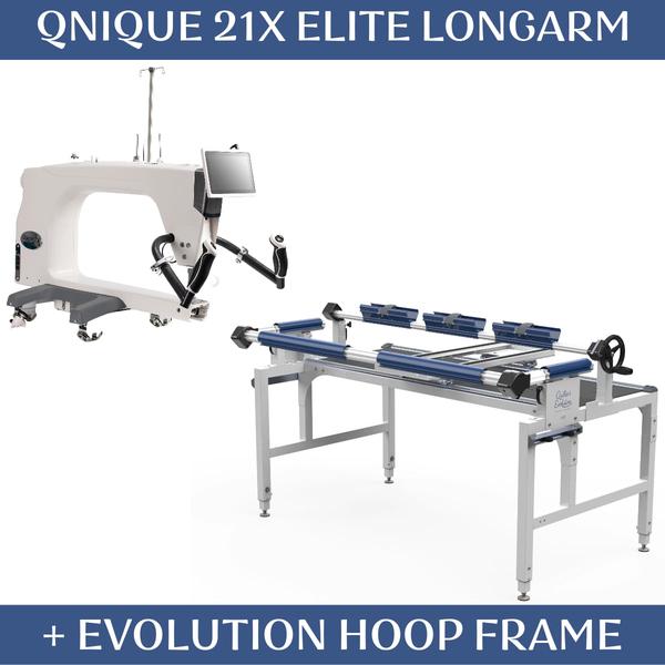 Qnique 21X Elite Longarm Machine