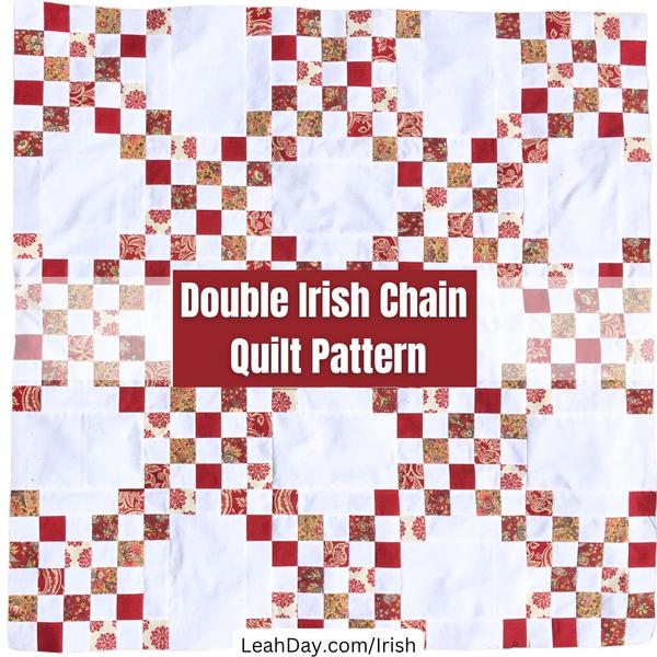 Double Irish Chain Free Quilt Pattern