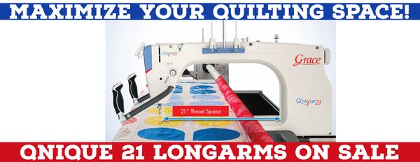Qnique 21 Longarm and Continuum Frame