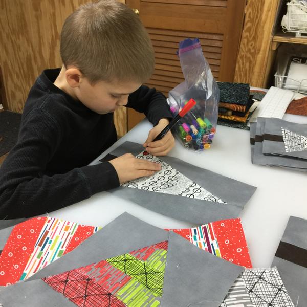 Christmas tree quilt pattern