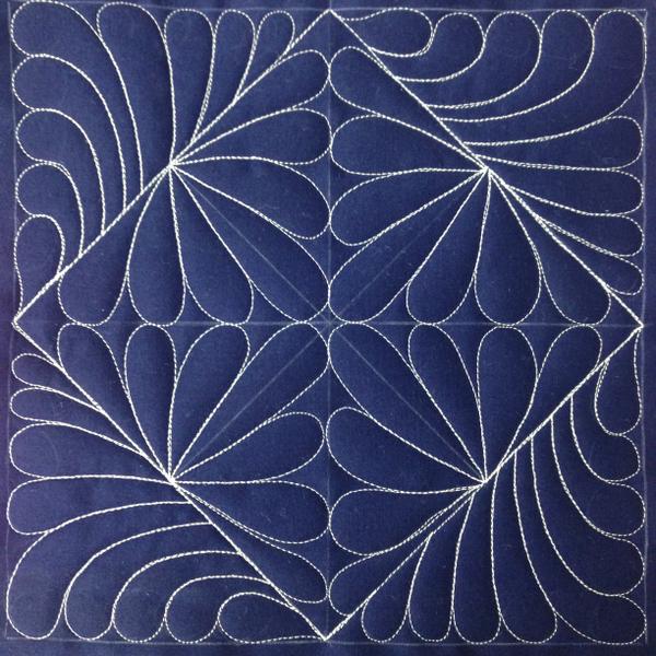 Leah Day class on Feather filling