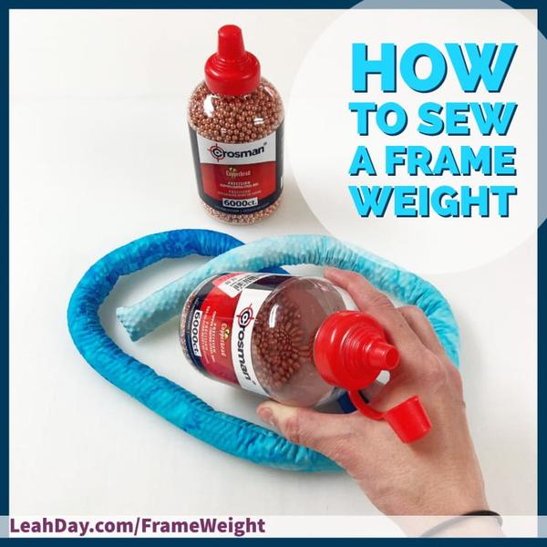 How to Sew a Frame Weight