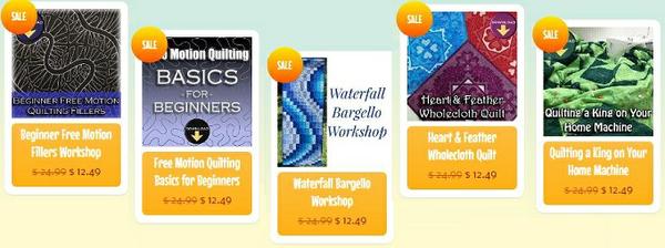 Quilting Workshops on Sale