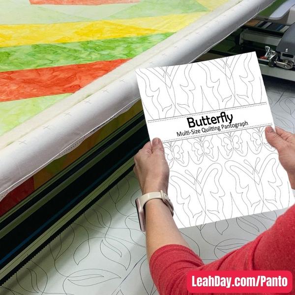 Butterfly Pantograph Pattern