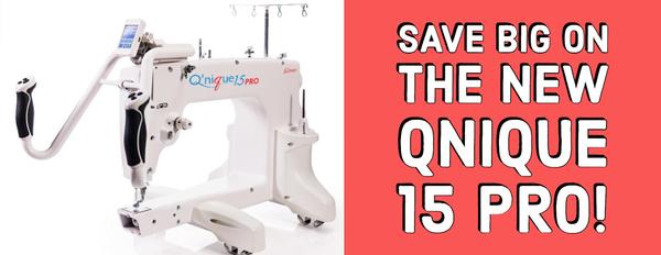 Longarm Sale on the Qnique 15 Pro