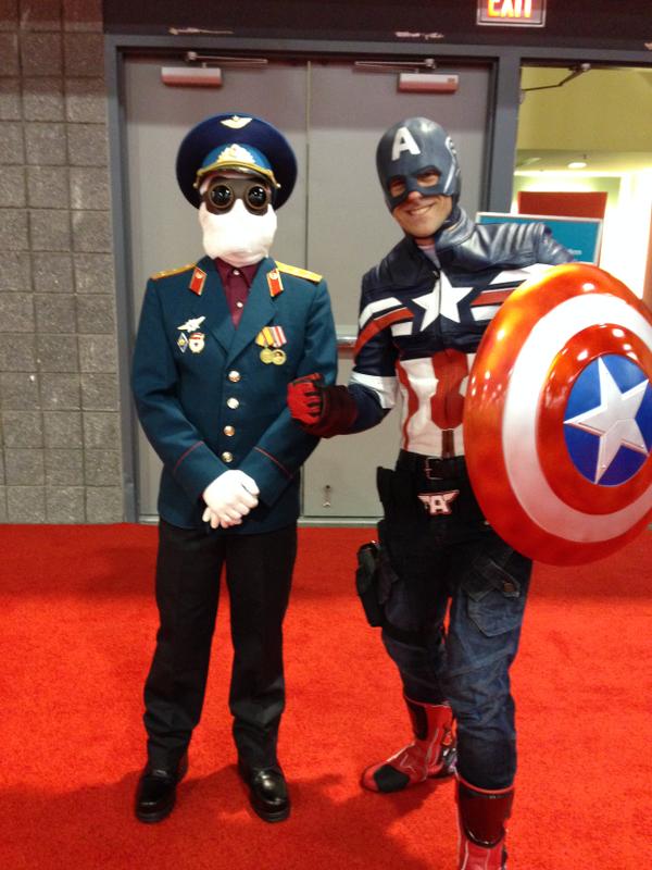 Soviet Invisible Man with Cap