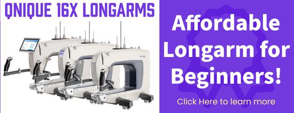 Qnique 16X Longarm Machines on Sale
