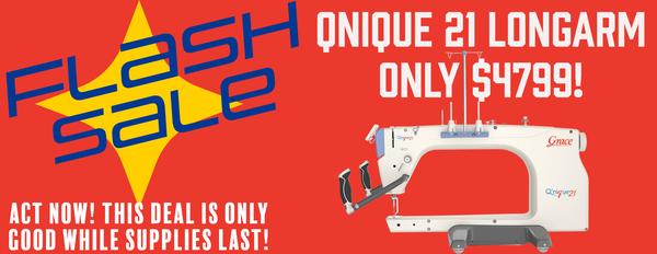 Grace Qnique 21 Longarm Sale