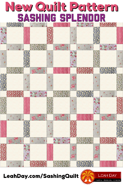 Sashing Splendor Free Quilt pattern