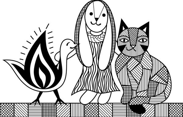 Mally the Maker and the Queen in the Quilt