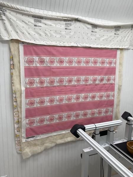 Daisy Loops Baby Quilt Fabric