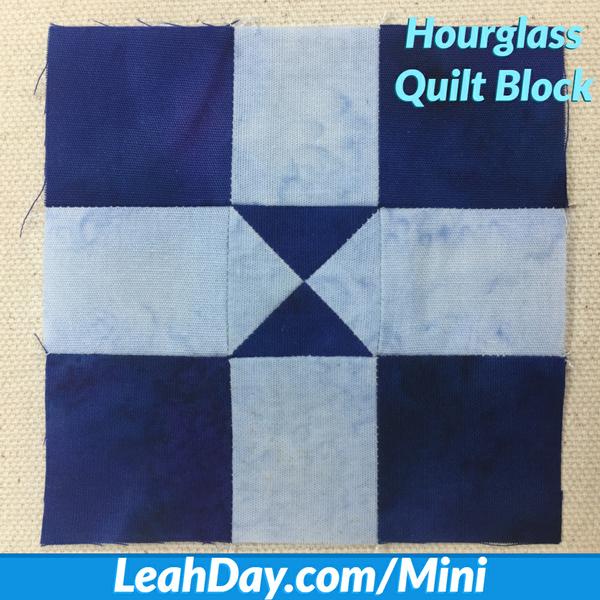 Hourglass Piecing Tutorial