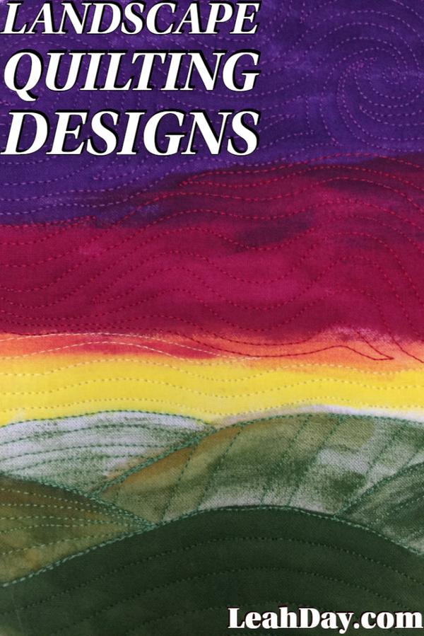 Landscape quilt designs