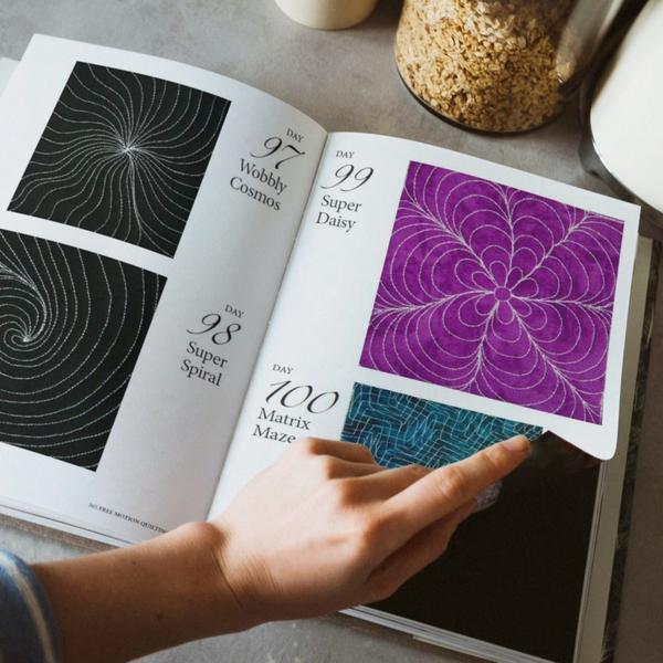 365 Free Motion Quilting Designs Print Book