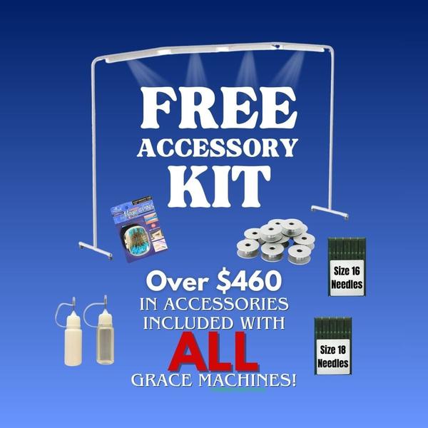 Free Accessory Kit Grace Company Machines