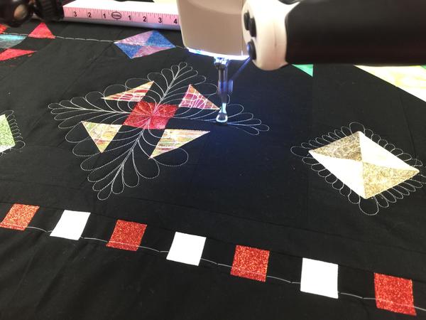 Maximized Feather Quilt Blocks for QCT 6