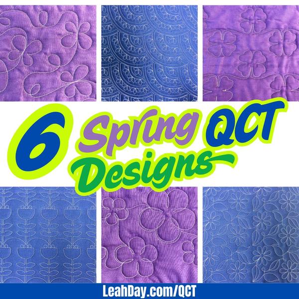 Quilters Creative Touch 6 Spring Designs