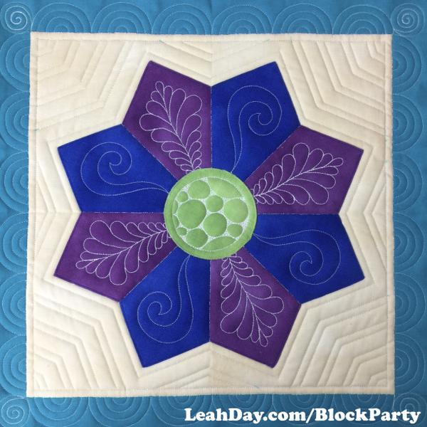 Dresden Plate Quilt Block
