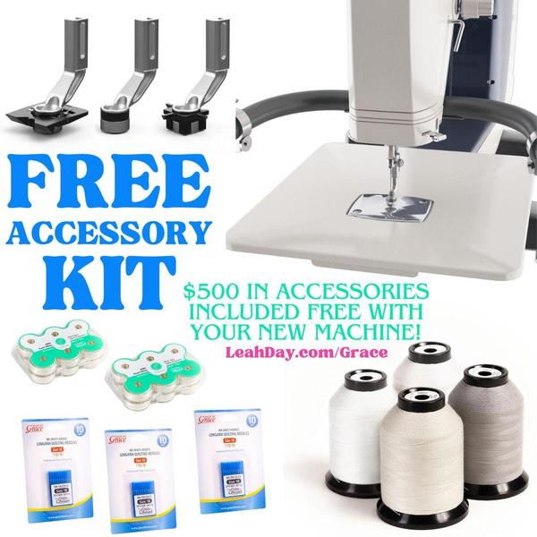 Longarm Machines with Bonus Accessories