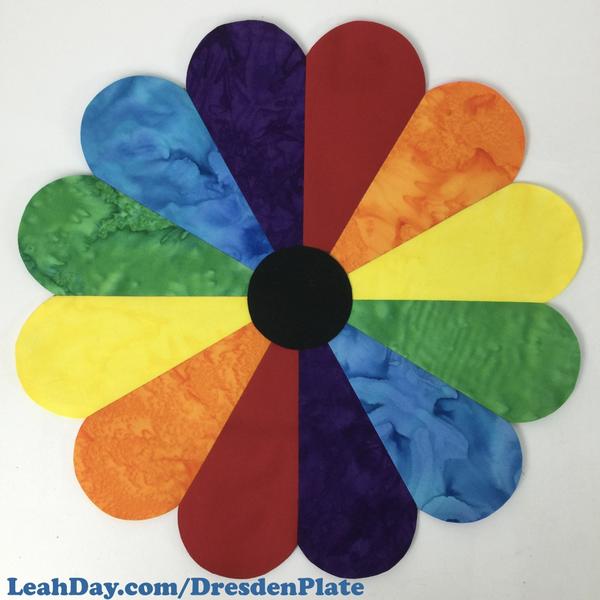 Dresden Plate Quilt Block