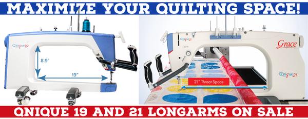 Qnique 19 and 21 inch Longarms