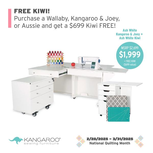 Kangaroo and Joey Sewing Cabinet Sale