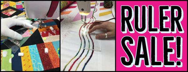 ruler template quilting