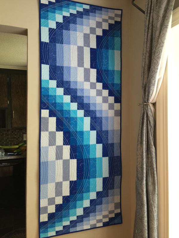Waterfall Bargello Quilt